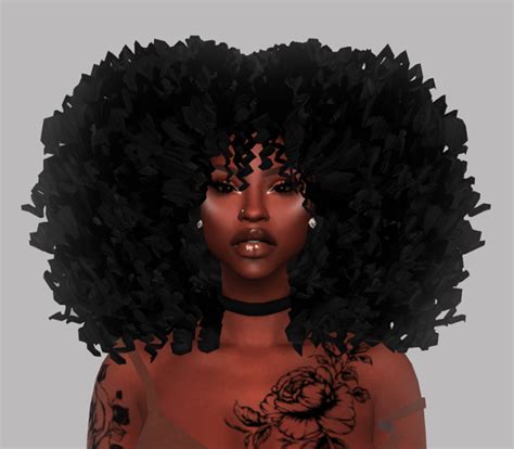 afro sims 4